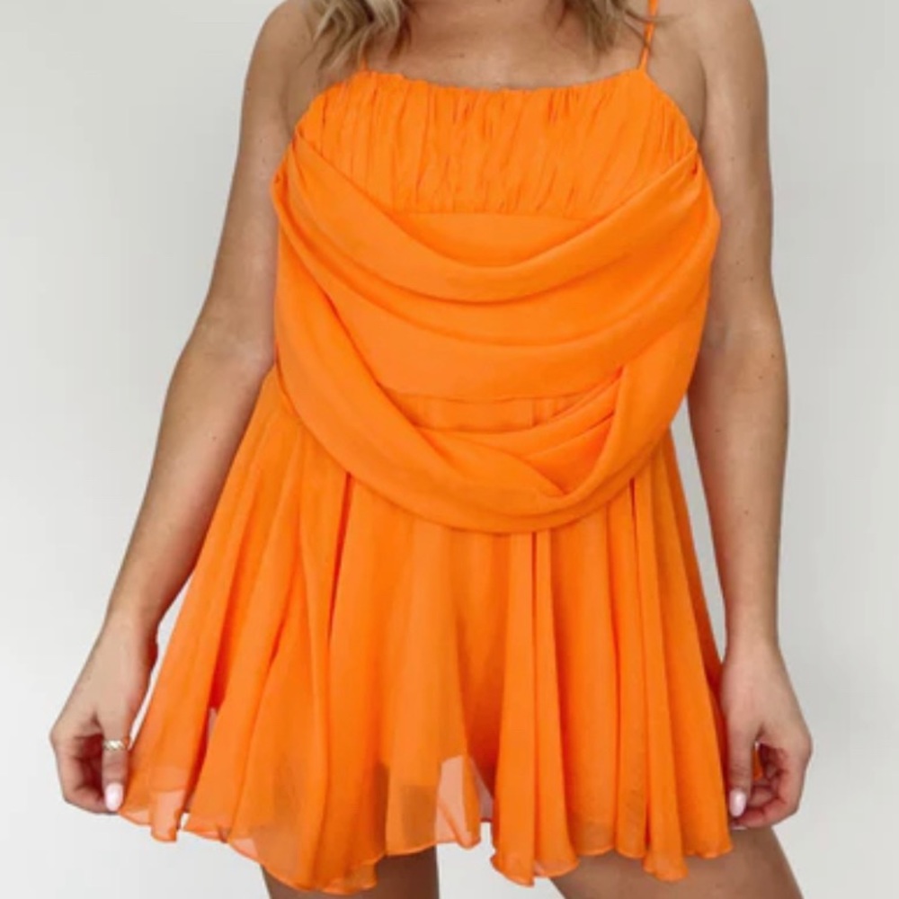 Sunset Tropical Dress